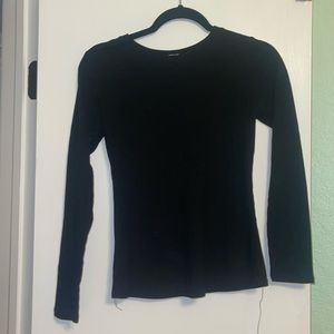 Long black sleeve shirt